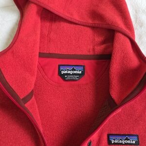 Patagonia Womens Red Zipper Jacket